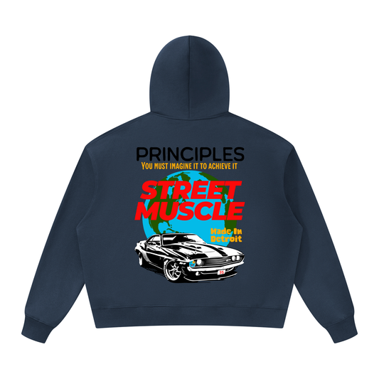 Plum | Street Muscle Hoodie