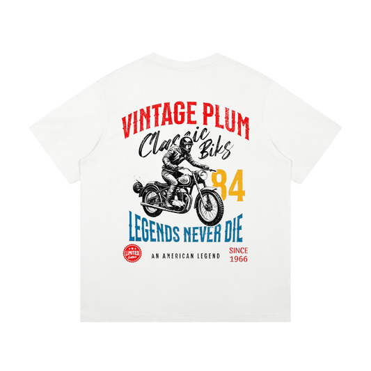 Plum | American Legends Motorcycle T-Shirt