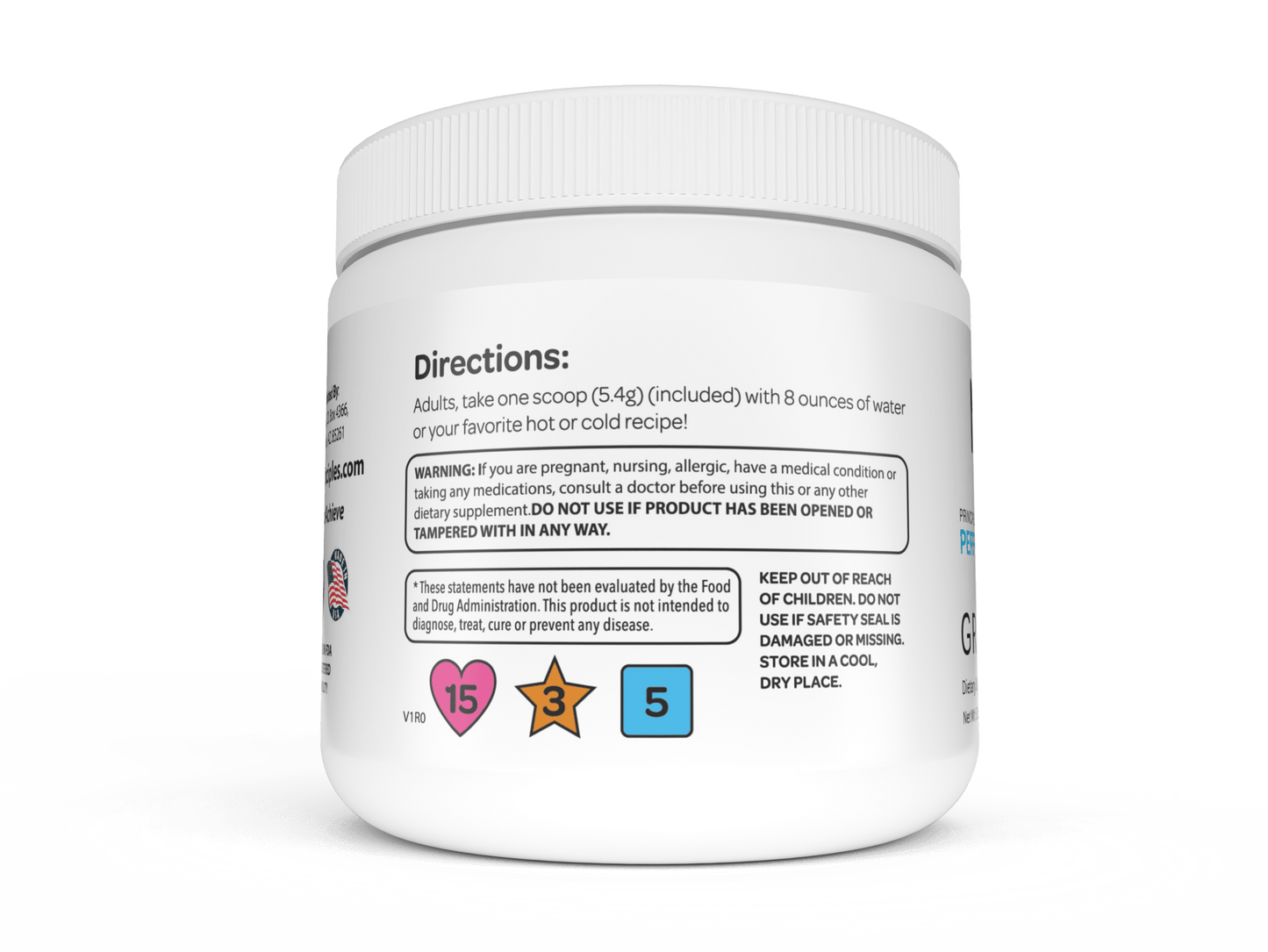 MILKS Performance Greens | Organic Superfoods Powder