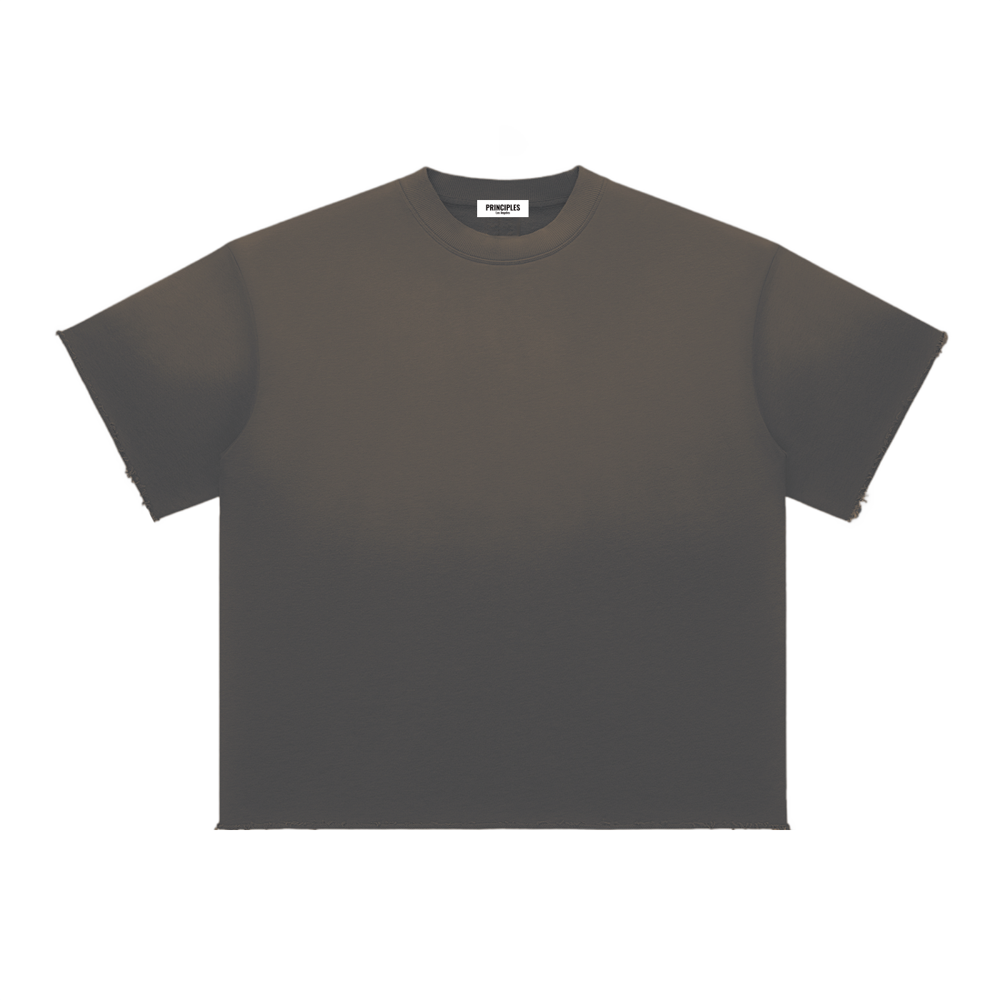 PRINCIPLES | Sun Fade Raw Edge T-Shirt