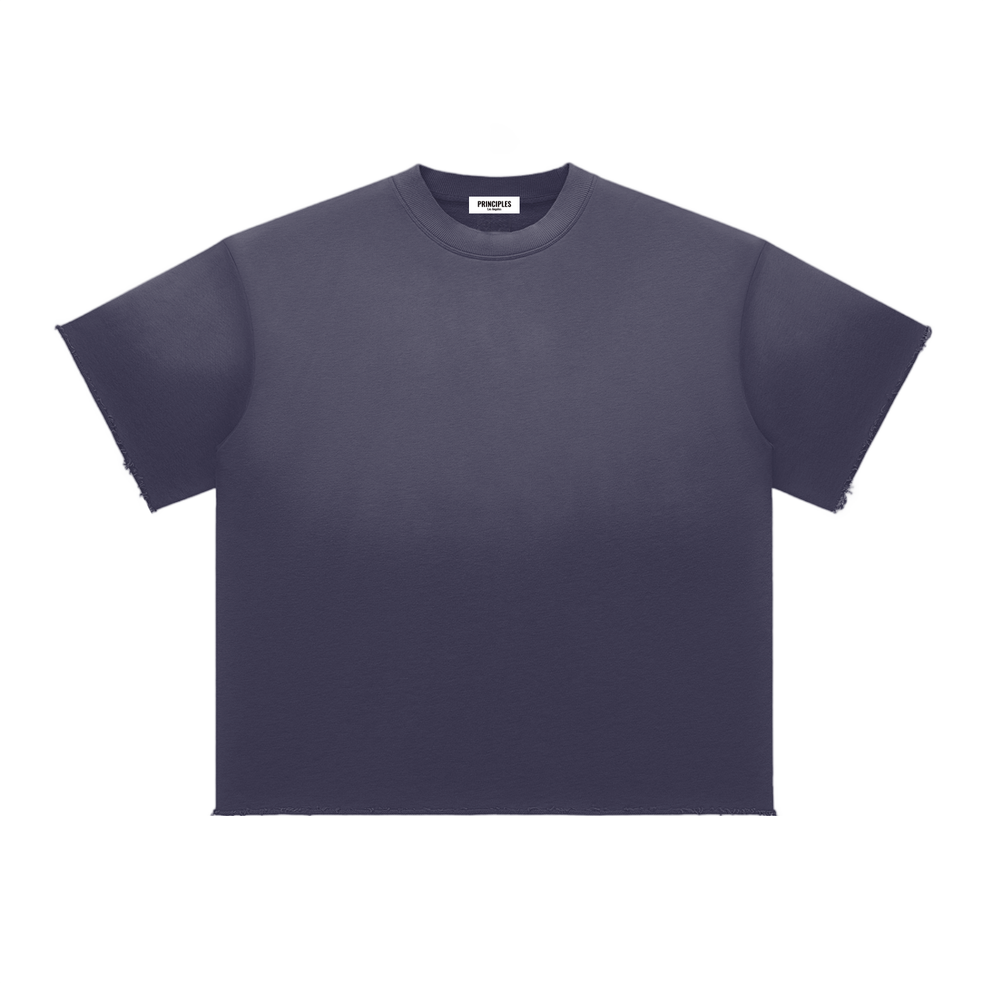 PRINCIPLES | Sun Fade Raw Edge T-Shirt