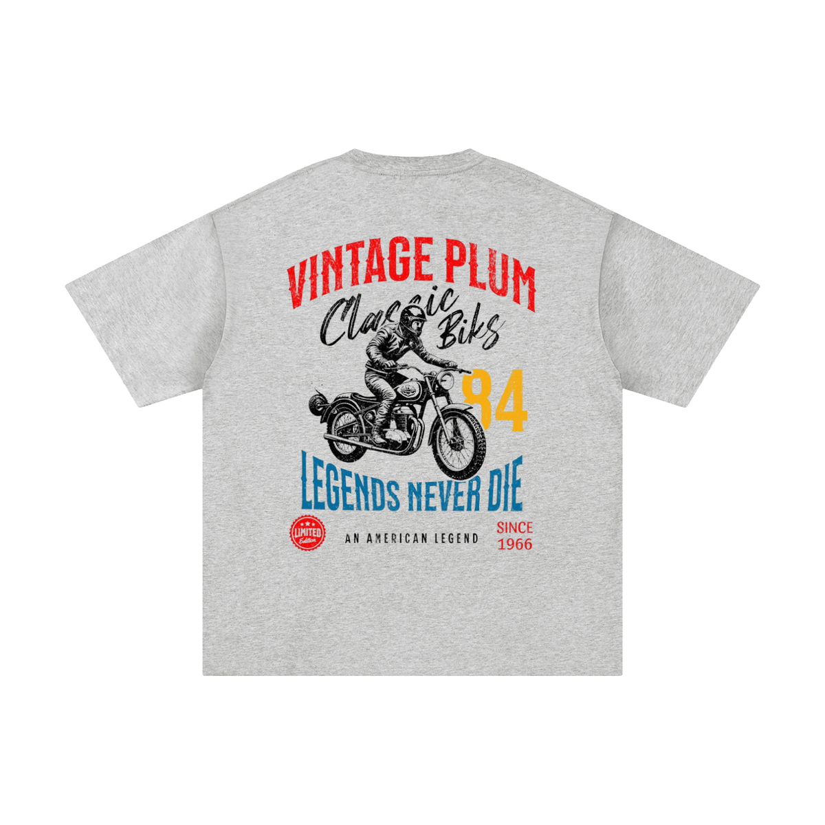 Plum | American Legends Motorcycle T-Shirt