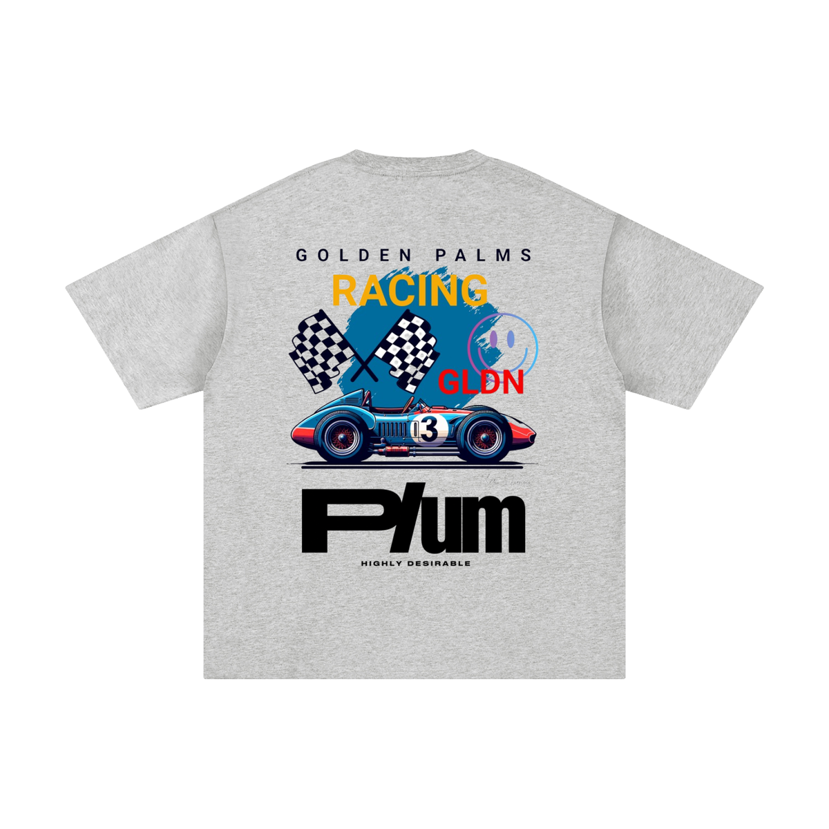 Plum | Golden Palms Racing T-Shirt