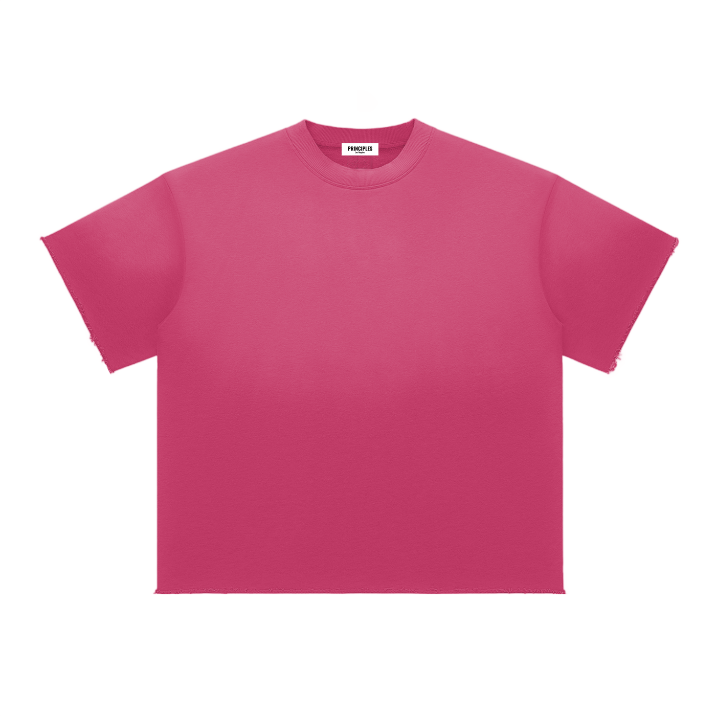 PRINCIPLES | Sun Fade Raw Edge T-Shirt