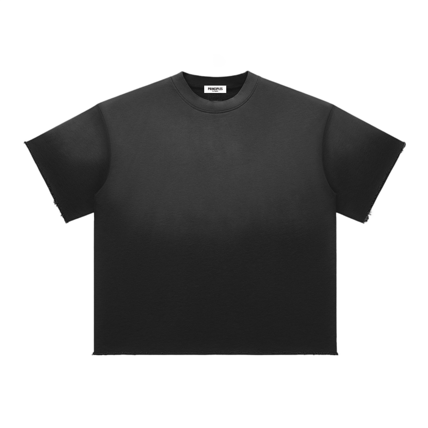 PRINCIPLES | Sun Fade Raw Edge T-Shirt